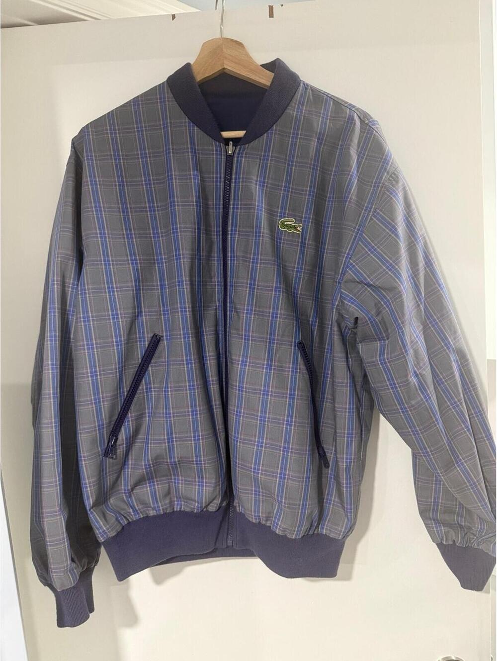 Vintage Chemise Lacoste Made in France Reversible Jacket - Men’s Small/Size 3